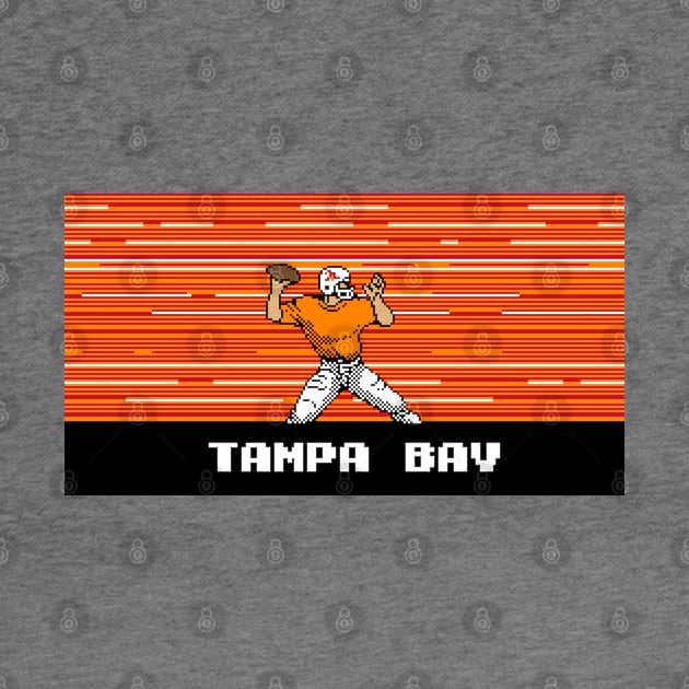 8-Bit Quarterback - Tampa Bay by The Pixel League